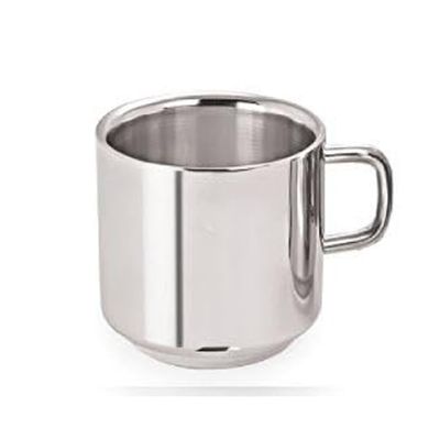 RSINC Stainless Steel Shaving Bowl | Shaving Bowl with Handle | Shaving Mug New Stainless Steel Metal Shaving Soap Mug | Bowl Cup Shaver Razor Cleansing Foam Tool for Man | 80 ml | T