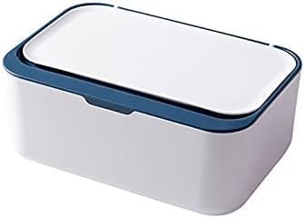 Sakar Portable Wet Wipe Tissue Holder Box with Lid - On-the-Go Convenience for Instant Refreshment Premium, Elegant and Convenient Dispenser for Home or Office Use