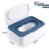 Sakar Portable Wet Wipe Tissue Holder Box with Lid - On-the-Go Convenience for Instant Refreshment Premium, Elegant and Convenient Dispenser for Home or Office Use view 4