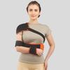 Flamingo Shoulder Immobilizer with Support Brace | Suitable for Shoulder Brace for Broken or Fractured Bones, Dislocation, Sprain| Black | XX-Large view 1