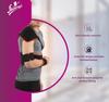 Flamingo Shoulder Immobilizer with Support Brace | Suitable for Shoulder Brace for Broken or Fractured Bones, Dislocation, Sprain| Black | XX-Large view 4