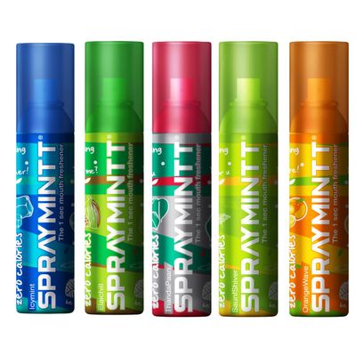 Spraymintt Special Valentine's Day Gift Combo | Mukhwas | Breath Freshener|Oral Hygiene | Gift Box | Romantic Gift Pack For - Him | Her | Wife | Husband | Girlfriend | Boyfriend | Couple | Gift Set for Kiss Day, Anniversary, Birthday | Mouth Freshene
