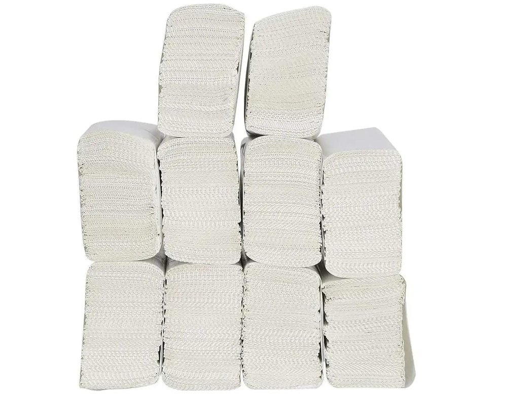 Dhwani Enterprise M Fold Tissue Paper - 1300 Piece 10PKT