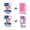 ERZA Mini Hand Soap Sheets Paper Soap Sheets for Hand Washing, Portable Disposable Travel Scented Bath Slice Sheet Foaming Paper Soap Flakes for Travel and Outdoor, Pack of 2 (20 Sheets) view 4