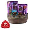 SFU E Com Almond & Fruit N Nut Chocolates With Basket | Valentine Gift Combo With Heart Teddy Bear | Valentine Chocolate Gift For Boy Friend, Girl Friend, Fiance, Husband, Wife | 763 view 1