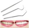 VINSH ENTERPRISE 7 in 1 Teeth Cleaning Tool Kit | Portable Toothpicks Pocket Set | Stainless Steel Dental Tools | Tooth Cleaning Tool with Holder for Outdoor Camping Travel Teeth Braces Cleaning Tools view 4