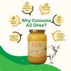 H2 Milk Farm Pure A2 Cow Ghee | Premium, Heart-Healthy Clarified Butter from A2 Milk - Ideal for Cooking, Supports Memory, Digestion, and Glowing Skin | Free Grazing Desi Cow (500ml, Pack of 1) view 3