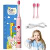 US1984 Sonic Electric Tooth Brush For Adults and Kids With 5 Modes, 3 Brush Heads, Rechargeable Electric Toothbrush, 2 Minute Timer, IPX7 Waterproof, Lasting Up To 30 Days, Power Toothbrush (Pink) view 1
