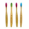 Aroma Hands Kids Bamboo Toothbrush Soft Bristles Suitable for Sensitive Gums, Anti-Plaque & Anti-bacterial (Pack of 4) view 1