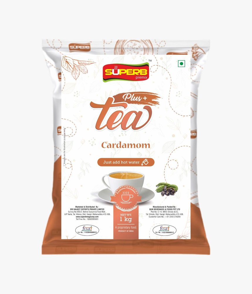 Cardamom Tea Premix any time..anywhere Instant Premix 1 KG Powder SUPERB (2)