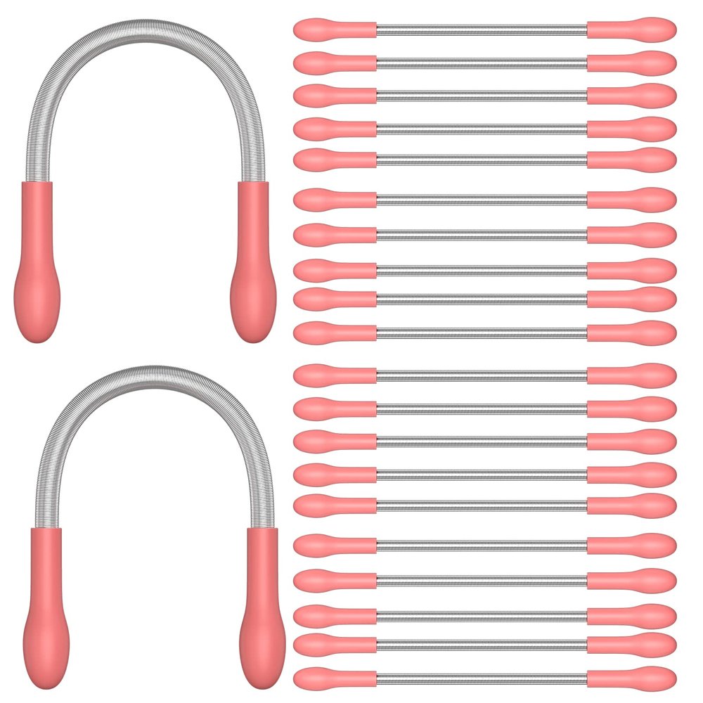 MADHYA Facial Hair Remover Spring for Women Face Chin Cheek Eyebrow Mustache Upper Lip Hair Remover Spring Epilator Threading Tool, Smooth Finish, Remove Unwanted Hair, Pack of 1