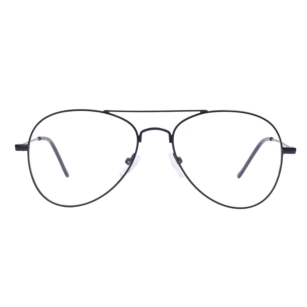 ARN OPTICALS - Aviator Progressive Reading Glasses,Anti Glare,Blue Cut And Photochromic For Men Women Power +1.00 +1.25 +1.50 +1.75 +2.00 +2.25 +2.50 (medium 56mm, Distance Zero/near +1.50, Black)