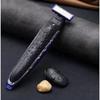 Drumstone Handheld Shaver with Sharp Blade Electric Razor Built-in 150mAh Rechargeable Battery Beard Knife Include 3 Brush Head Replacements_M70 view 2