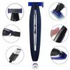 Drumstone Handheld Shaver with Sharp Blade Electric Razor Built-in 150mAh Rechargeable Battery Beard Knife Include 3 Brush Head Replacements_M70 view 4