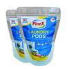 FineX Laundry Pods - 28 Count Monthly Pack (14 Pods X 2 Packets) - No Detergent Powder/Liquid and Mess view 1