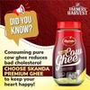 Skanda Premium Desi Cow Ghee 1L, Fresh Curd-Churned, Rich in Healthy Fats,Made with Traditional Bilona Method, Pure & Authentic Cow Ghee view 3