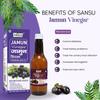 SANSU Organic Jamun Vinegar | Indian Blackberry Organic Vintage Sirka |Contains No Preservatives| (Each- 500ml. Pack of 2) view 2