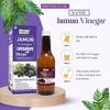 SANSU Organic Jamun Vinegar | Indian Blackberry Organic Vintage Sirka |Contains No Preservatives| (Each- 500ml. Pack of 2) view 3