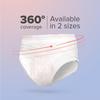 Nua Disposable Period Panties (M-L) 5pcs + Cramp Comfort (3 Patches) for period pain and cramps | 8 Hours Pain Relief | COMBO PACK | Rash Free | Toxin Free view 4