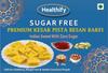 Healthify SUGAR FREE PREMIUM KESAR PISTA BESAN BARFI (150 g) Box view 1