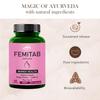 Jain Femitab 500mg,90 Capsules | Ayurvedic supplement for women | Supports Hormonal Balance | Promotes Vitality and Strength view 2