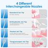 US1984 Ultra Dental Flosser for Teeth, Portable, Cordless & Rechargeable, 3 Cleaning Modes, IPX7 Waterproof with 200ml Detachable Water Tank, Flossing at Home & Travel, Oral Flosser, Oral Irrigator view 4