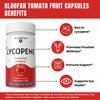 Bloofah Tomato Fruit Powder Capsules 500mg - 120 Count | (Natural Source of Lycopene) Natural Carotenoid Supplement for Health and Wellness Support | 100% Pure, Gluten Free & Non-GMO Formula view 4