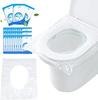 ARAA PAVA Disposable Waterproof Toilet Seat Covers (50 Covers - 1 Pack) | Unique Fold To Hold So No Contact With Unhygienic Seats | Recyclable | Hygiene Anytime Anywhere view 1