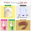Dr honey hair removal WHITE CHOCOLATE wax strips, knife, heater (after oil 30ml pre gel 30ml) Soothing and Nourishing 592gm view 2