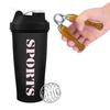 (2024 New) Combo Sports Shaker Bottle With Wooden Gripper | Shakers For Protein Shake Bottle Gym Shaker Bottle Shaker Bottles For Protein Shake Gym Bottle For Gym combo (Black) view 1