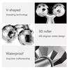 4AJ BAZAAR3d Roller Massager Set for Men and Women - Achieve Radiant Skin and Total Body Relaxation with Face Rollers, Face Lifting Tools, and More - 3d Massage for body view 3