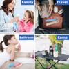 ERZA Toothbrush Travel Case, Dust-Proof Portable Breathable Travel Clear Toothbrush Holder for Traveling, Camping, Home, School, Business, Toothbrush Travel Container, Random Color, Pack of 12 view 4