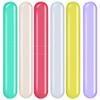 ERZA Toothbrush Travel Case, Dust-Proof Portable Breathable Travel Clear Toothbrush Holder for Traveling, Camping, Home, School, Business Trip, Toothbrush Travel Container, Random Color, Pack of 6 view 1