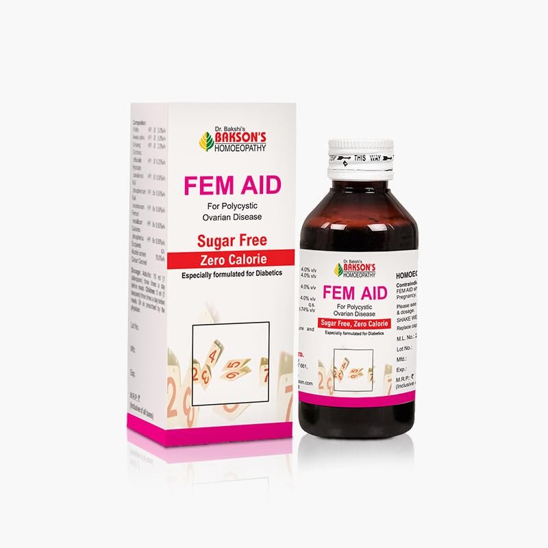 Dr. Bakshi's BAKSON'S HOMOEOPATHY FEM AID (SUGAR FREE) (230 ML)