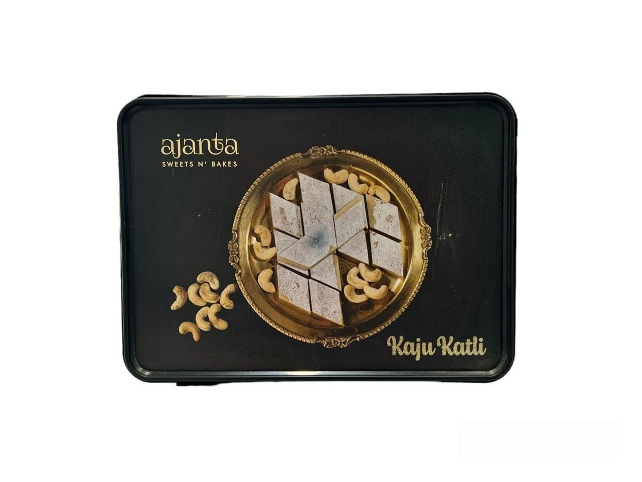 Ajanta Sweets Bareilly Special Kaju Katli Sweet | Kaju ki Barfi Sweets 100% pure desi ghee Peparations (Pack of 500g)| Authentic Indian Sweet Delight
