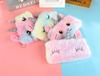Faux pom pom Pencil Pouch for Girls, Gift Case, Theme Return Gift, for Girls, Cute 2 Set view 3