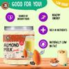Brew Lab Almond Milk Powder Mix-Low Sugar | Super Healthy Instant Drink Mix | (250 g) view 4