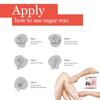 Finnim Pure Hot Sugar Wax | For Arms, Under arms, Legs, Back, Thigh, Stomach | At Home Quick And Easy Hair Removal | 600 Gm view 3