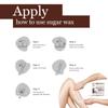 Finnim Pure Dark Chocolate Wax | For Arms, Under arms, Legs, Back, Thigh, Stomach | At Home Quick And Easy Hair Removal | 550 Gm view 3