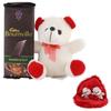 SFU E Com Bournville Chocolate With Cute Teddy | Valentine Gift Combo With Pair Heart Teddy Bear | Valentine Chocolate Gift For Boy Friend, Girl Friend, Fiance, Husband, Wife | 343 view 1