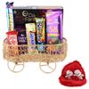 SFU E Com Combo Of Chocolates With Yummy Dark Fantsy Choco Fills | Valentine Gift Combo With Pair Heart Teddy Bear | 677 view 1