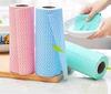 ARGH Kitchen Roll/Tissue/Towel Reuseable Non-Woven cloth, Dish Towel, for Kitchen Cleaning, Super Absorbent Reusable Tissue Roll 75 gsm(80 Pulls Per Roll) (1) view 2