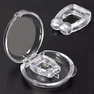 Snore Free Nose Clip | Unisex Stop Snoring Anti Snore Free Sleep Silicone Magnetic Nose Clip | Nose Clip | Anti Snoring device