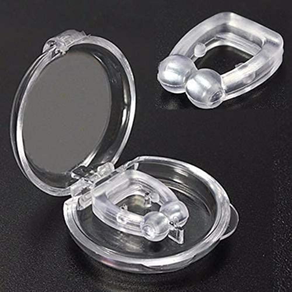 Snore Free Nose Clip | Unisex Stop Snoring Anti Snore Free Sleep Silicone Magnetic Nose Clip | Nose Clip | Anti Snoring device
