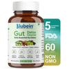Blubein Gut Detox | Cleanse Plant-Based Tablets for Men & Women | Reduces Acidity, Constipation & Supports Digestion With Ayurvedic Herbs Enhances Gut Health | 60 Veg Tablets view 1