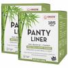 CHESTA FORMULATION Anti Bacterial+Comfort Panty Liners For Women 100% Cotton Organic And Soft Curvy Design For Best Comfort With Ultra Soakage And LeakProof Size-180mm [2 Box- Pack Of 40] view 1