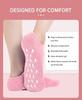 Atharva Silicon Spa Gel Feet Protector Socks enriched with Moisturizing Natural Oil and Vitamin-E for Dry Crack Heel Repair and Soft skin for Women and Men (Universal, 2) view 4