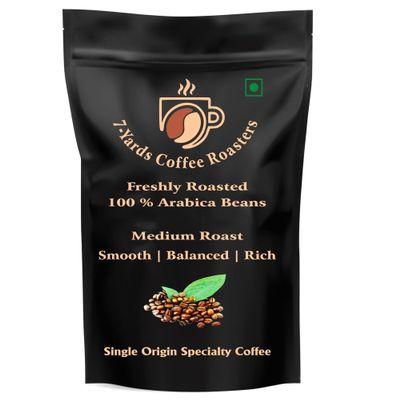 7 - Yards Coffee Roasters - 100% Arabica Beans - Medium Roast (Grind:- AeroPress)