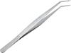 BIRDBRID Offset Tweezer Kitchen Tool with Non-Slip Grip, Curved Cooking Tongs for Professional & Craft Use, 16 cm, pack of 1 pcs view 1