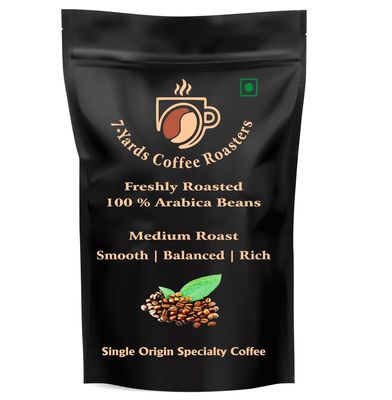7 - Yards Coffee Roasters - 100% Arabica Beans - Medium Roast (Grind:- V60 Dripper)